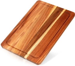 Acacia Wood Cutting and Serving Board 37 × 25 cm