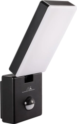 Външна LED стенна лампа с PIR сензор 10 W, IP65, 4000 K