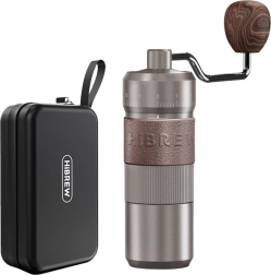 HiBREW Manual Coffee Grinder with Adjustable Grinding