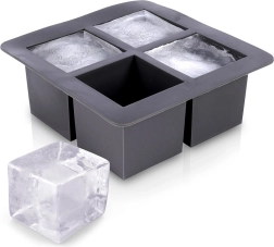 Силиконова форма за XXL кубчета лед 15,5 × 15,5 × 6 см