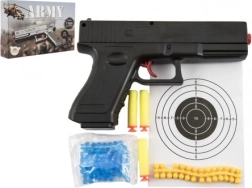 Пистолет за топчета 20 см с водни топчета и пянави патрони