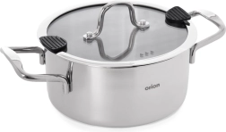 Stainless steel pot with lid VENICE 20 cm, 3 l
