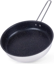 Steel Pan GRANDE 26 cm with Granite Non‑Stick Surface