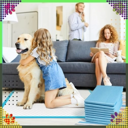 Хигиенни подложки за кучета XL 60 × 90 см, усилени, 50 бр.