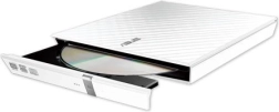 Външна DVD записвачка ASUS SDRW-08D2S-U Lite Slim USB бяла