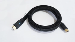 Flat HDMI Cable 2.1 2 m Black 8K