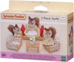 Трисекционен комплект мека мебел SYLVANIAN FAMILIES за къща