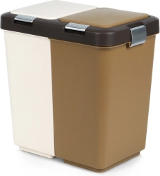 Plastic Recycling Bin 2×10 l ORION