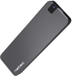 Алуминиев външен корпус за SSD M.2 NVMe NATEC rhino с USB‑C 3.2 gen 2 (10 Gb/s)