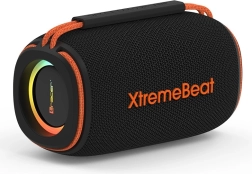 Безжичен високоговорител Tracer XtremeBeat Mid TWS с RGB подсветка – черен