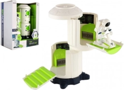 Космическа станция със светлини и звуци с астронавт на батерии