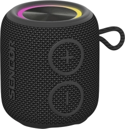 Bluetooth високоговорител Sencor Sirius 2 Micro, черен, 5 W с LED и TWS