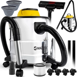 Maltec индустриална прахосмукачка TurboVac 20 l с HEPA филтър