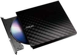Външна DVD записвачка ASUS SDRW-08D2S-U Lite Slim USB черна