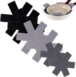 Felt protective pan inserts, 6 pcs (38/35/26 cm)