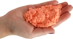 Магически кинетичен пясък за деца 1 кг – Оранжев