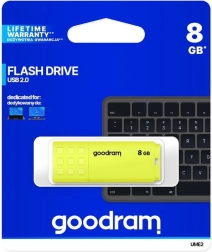 USB флаш памет GOODRAM UME2 8GB USB 2.0 жълта