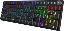 Механична геймърска клавиатура Aurora K-6 low profile RGB