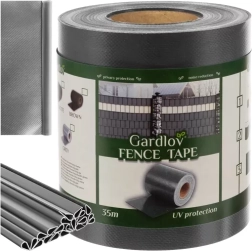 Сива оградна лента Gardlov 19смx35м