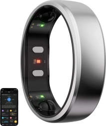 Смарт пръстен RingConn Gen 2 – размер 7, сребрист