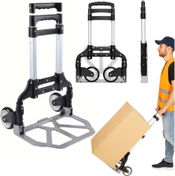 Лек сгъваем транспортен алуминиев количка 70 кг