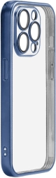 Joyroom Matte Protective Case for iPhone 15 Pro – Blue