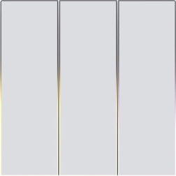 Zigbee AVATTO Touch Smart Light Switch, Three-Gang, TUYA, White