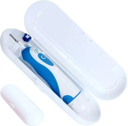 Пътническо калъфче за електрическа четка за зъби, бяло