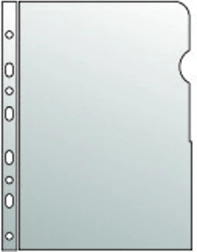 Прозрачно пликче за документи A4 с европросечка