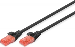 Patch Cable U/UTP Cat 6 PVC 5 m Black