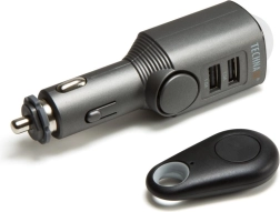 Car Alarm with USB Charger Technaxx 2 Ports