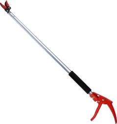 Дълъг ножичен градински кастрач за клони и бране на плодове 100 см