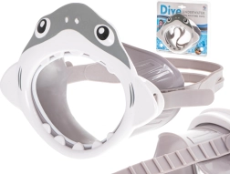 Детска маска за гмуркане с мотив акула