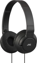 JVC HA-S180 black on-ear headphones