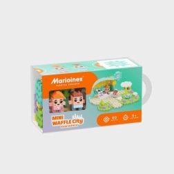Конструктор Mini Waffle – кафене, 80 части