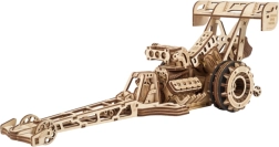 Ugears дървен механичен модел на драгстер