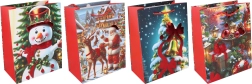 Подаръчна торбичка L 32 × 41,5 × 12 cm Коледа