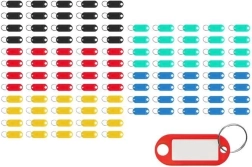 Комплект цветни идентификатори за ключове - 100 бр.