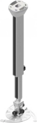 Таванна стойка за проектор PMV300W, бяла, 30 kg, дължина 1000–1700 mm