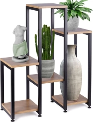 Metal six-tier plant stand 80 cm