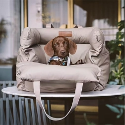 Premium travel bed and car seat for dogs and cats 2-in-1