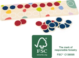 Small Foot дървено образователно броило от FSC дърво
