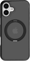 Torras Ostand Pro Case for iPhone 16 Plus – Black