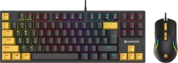 Gaming keyboard and mouse set Tracer Gamezone Hornet87 USB