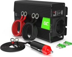 Инвертор на напрежение Green Cell 12 V към 230 V 500 W – чиста синусоида
