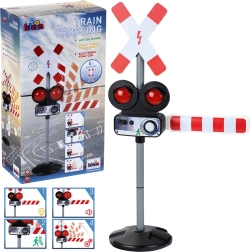 Пътна сигнализация ЖП прелез със светлини и звуци 78 см KLEIN