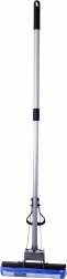 Squeezing mop with sponge and telescopic handle 125 cm BRILANZ