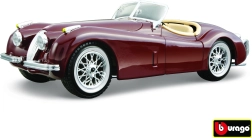 Bburago Jaguar XK 120 Roadster 1:24 червен (1951)
