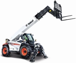 Метален модел BBURAGO 1:50 BOBCAT T40.180SLP телескопичен манипулатор с вилици