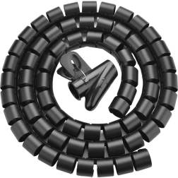 Ugreen cable organizer and cable cover 3 m, black